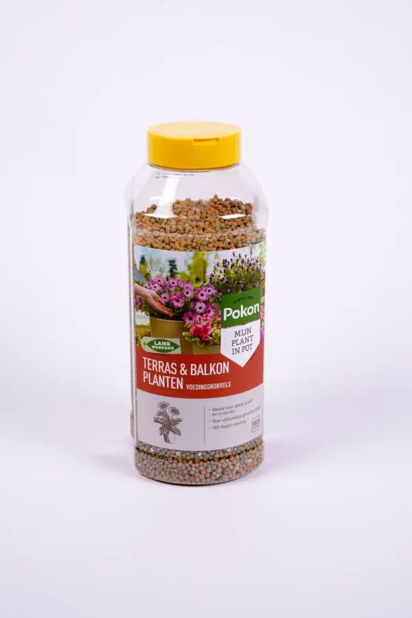 Terras en balkonplanten voedingskorrels